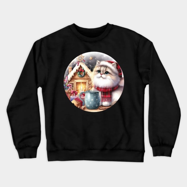 Christmas Cozy Time Crewneck Sweatshirt by CAutumnTrapp